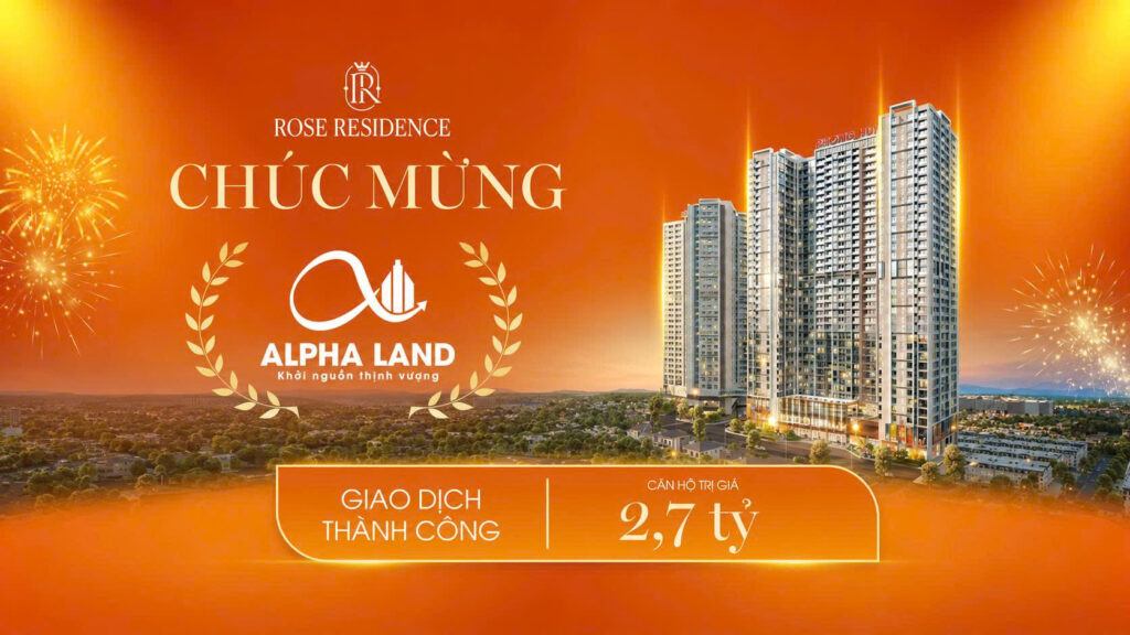 Vinh Danh Alpha Land Rose Residence Hải Phòng